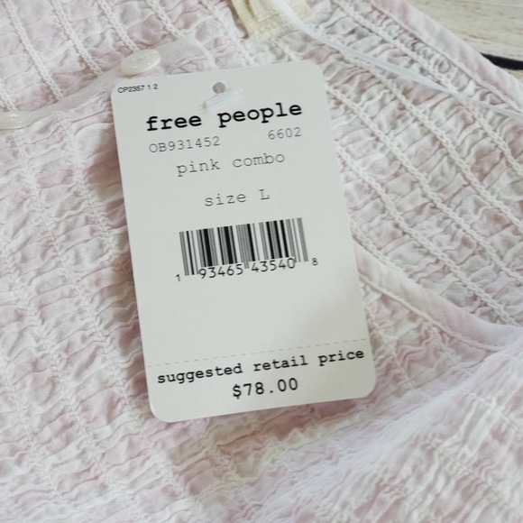 Free People Little Bit of Something Top NWT - Picture 7 of 7